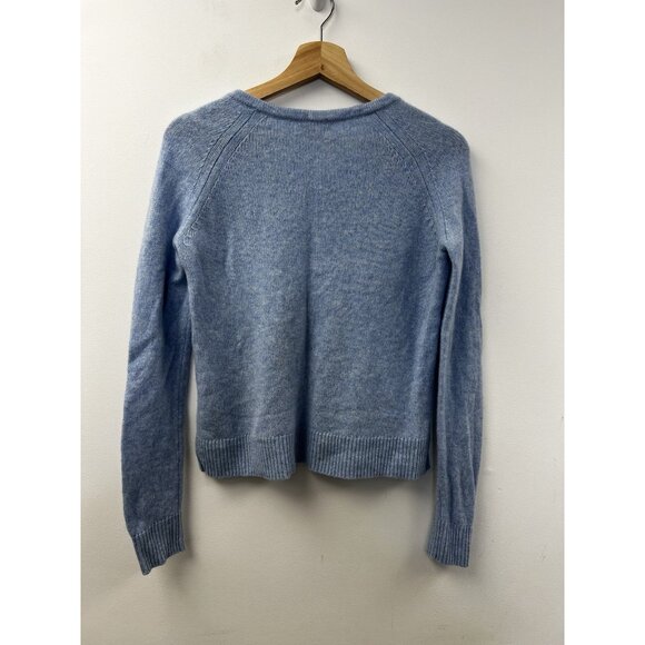 VINEYARD VINES Sweater Size Small Light Blue Soft V-Neck Cashmere Women’s - Picture 8 of 9